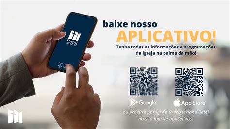 Baixe nosso app .